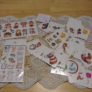 Party favors bundle - temporary tattoos